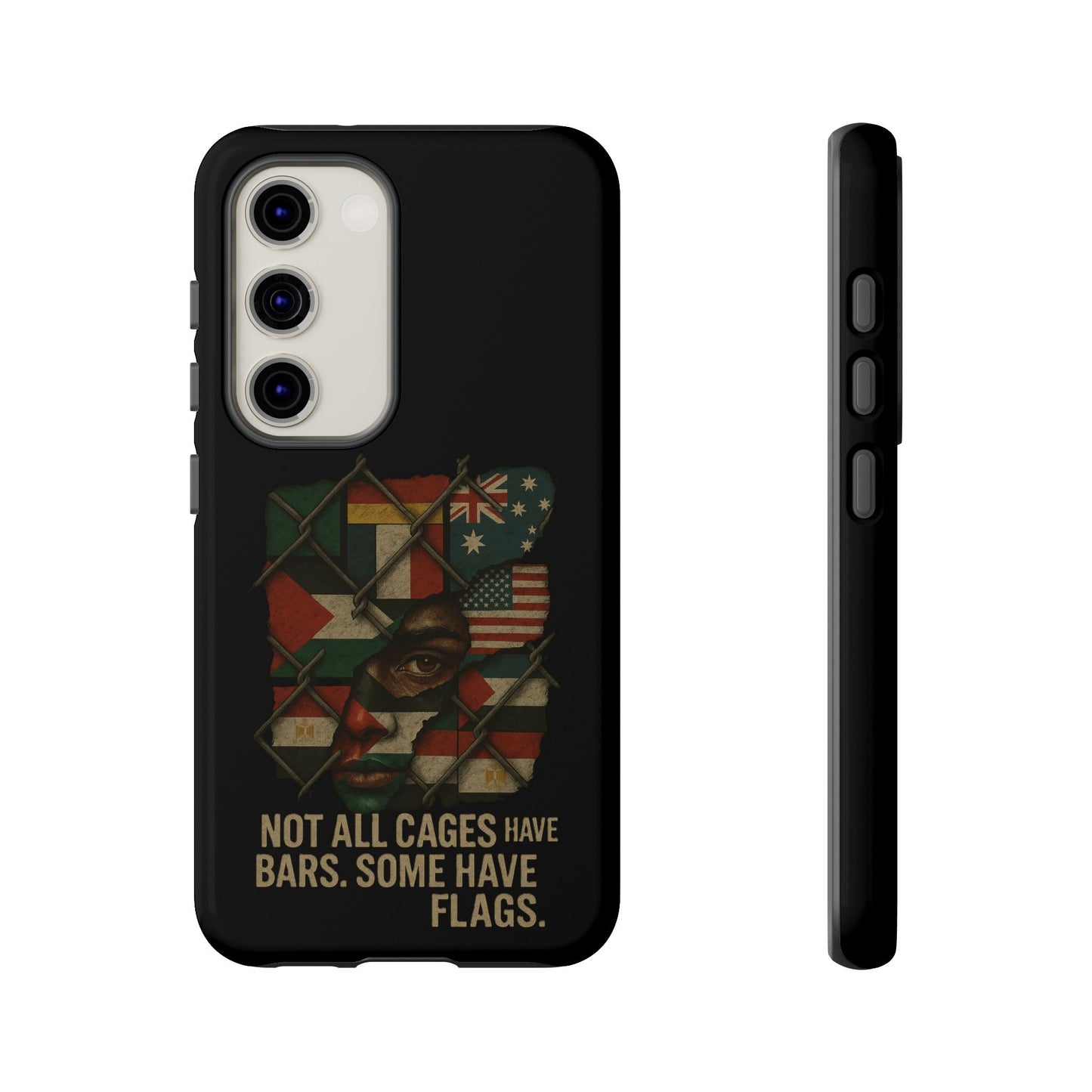 Not All Cages Have Flags Phone Case