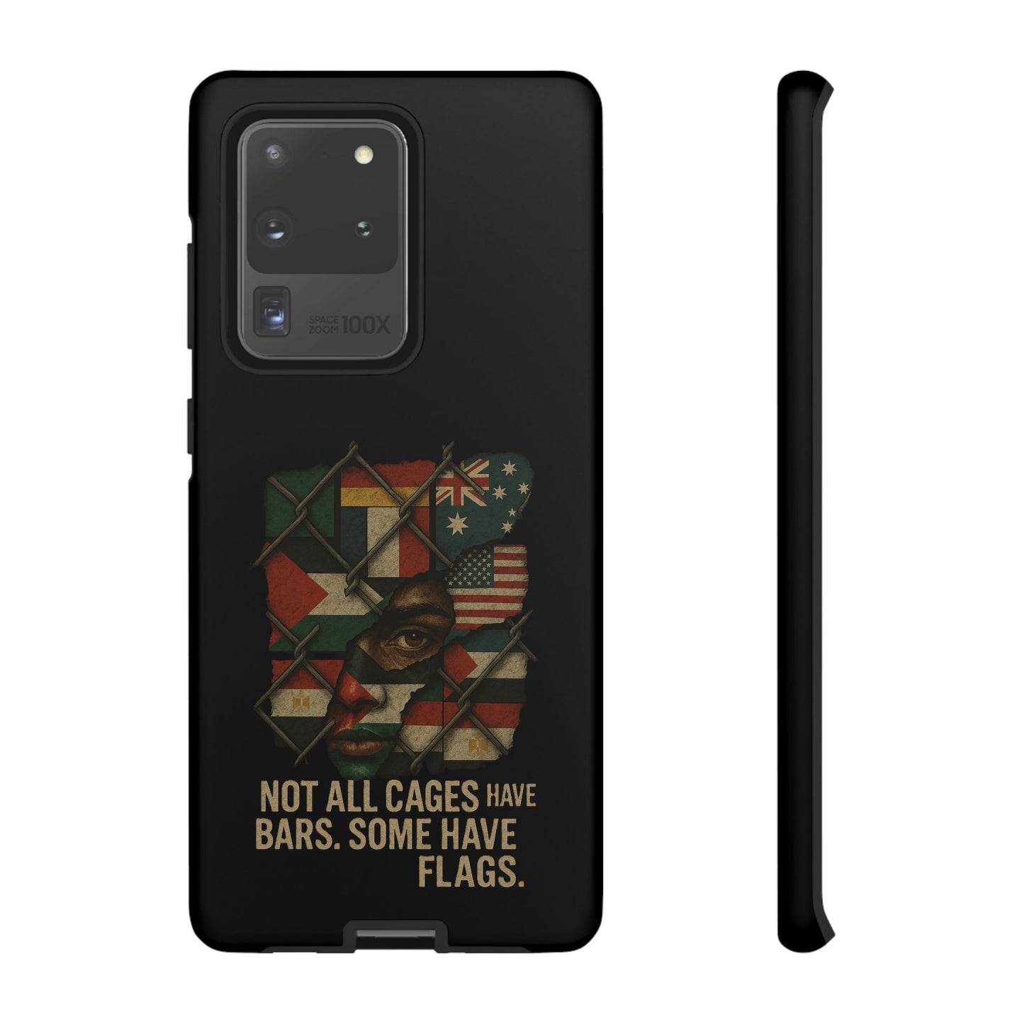 Not All Cages Have Flags Phone Case