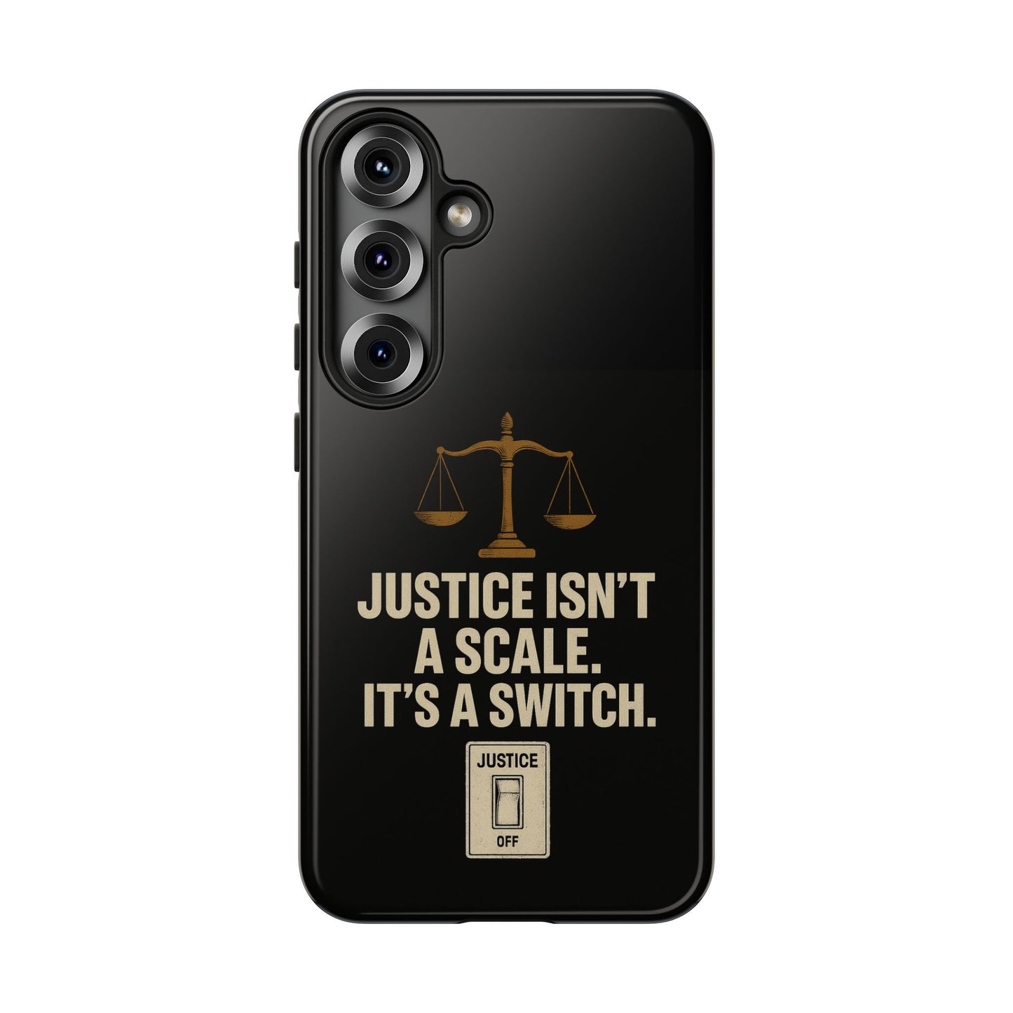 Justice Isn’t a Scale, It’s a Switch – Activist Statement Case