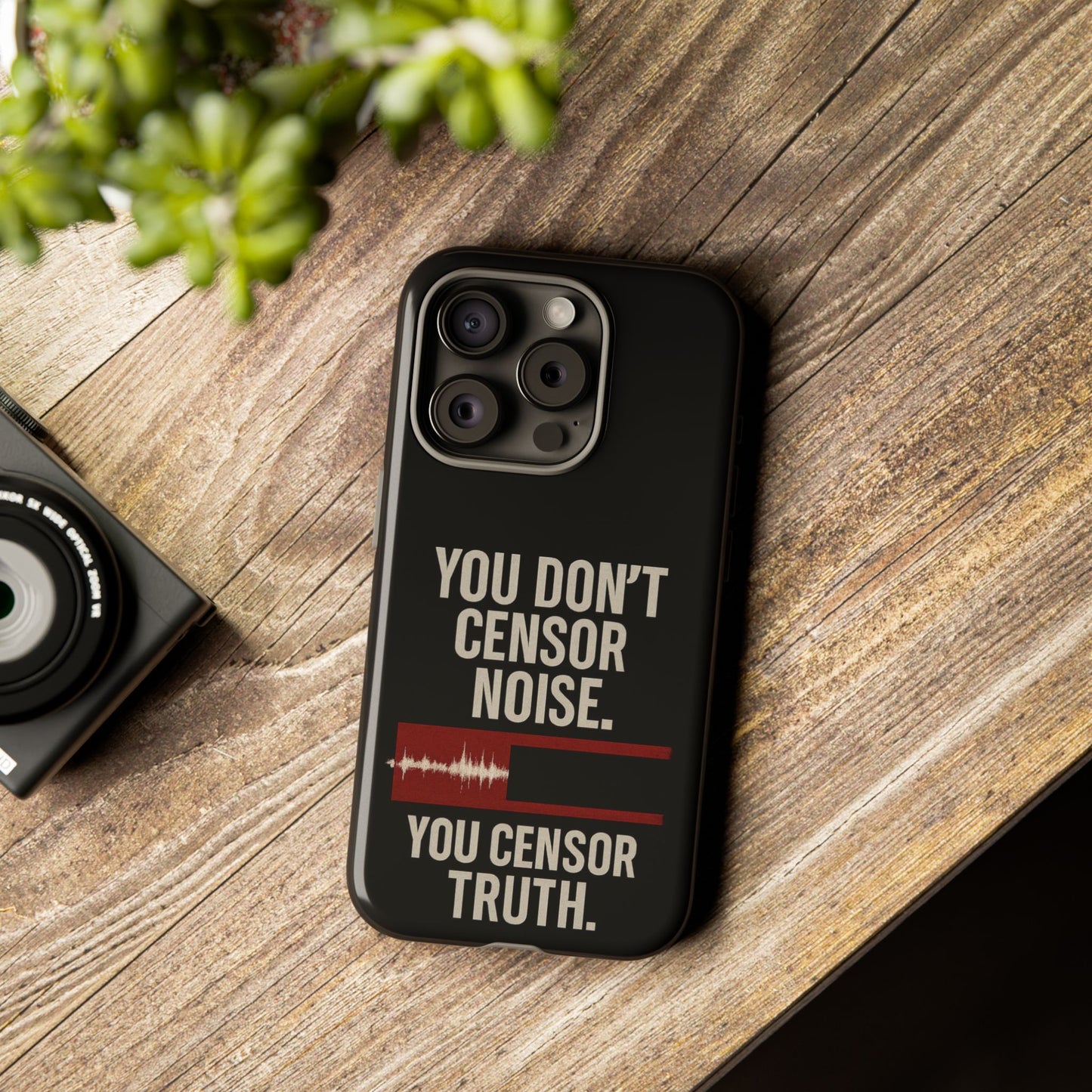 Censor Truth – Black Edition Phone Case