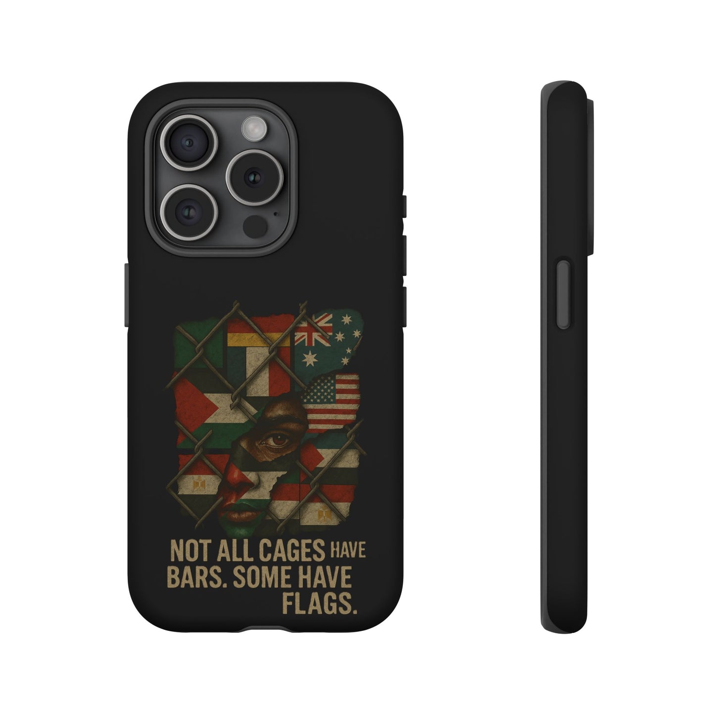 Not All Cages Have Flags Phone Case