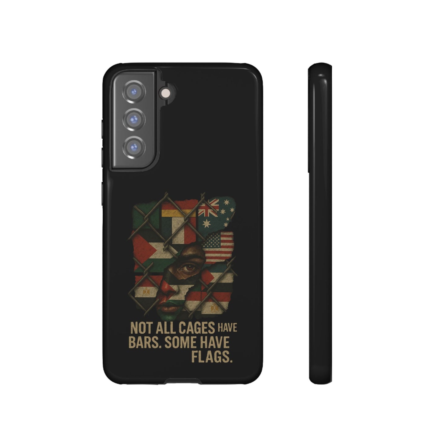 Not All Cages Have Flags Phone Case