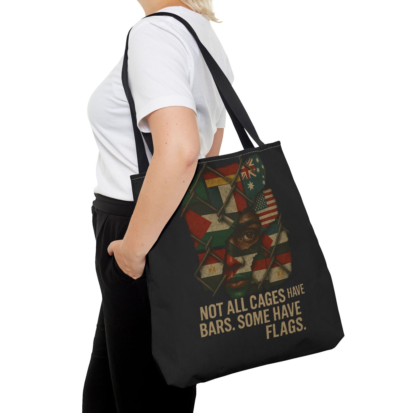 Not All Cages Have Flags – Tote Bag