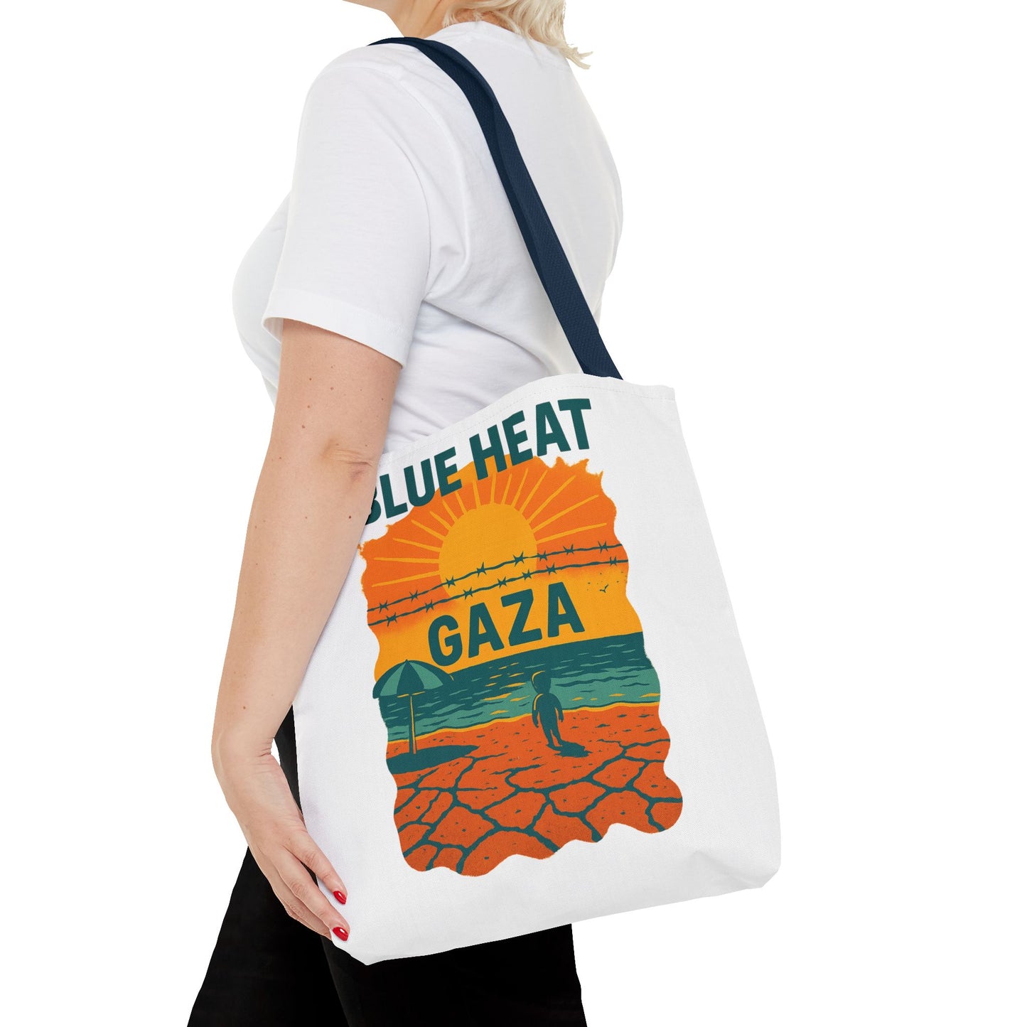 Blue Heat – Gaza Tote