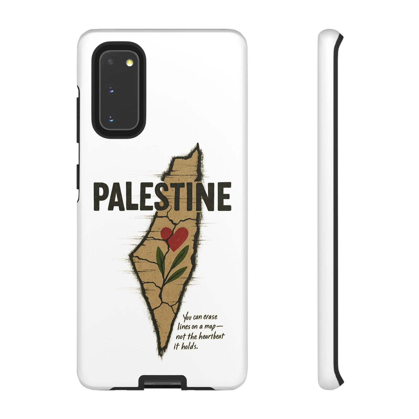 Palestine Heart – Roots & Blood Edition Phone Case
