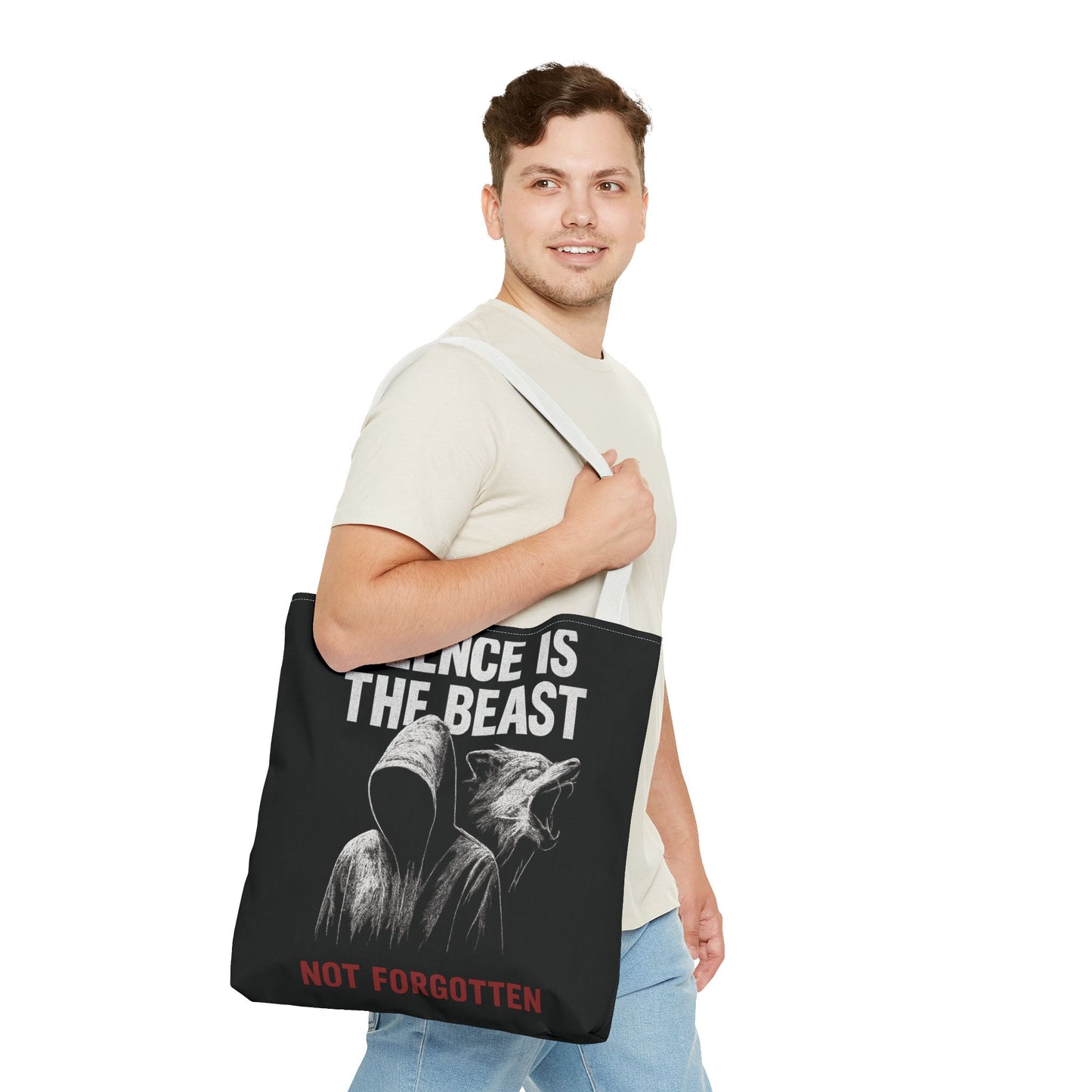 Silence is the Beast – Not Forgotten Tote