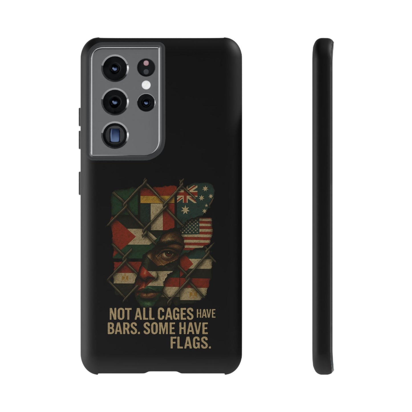 Not All Cages Have Flags Phone Case