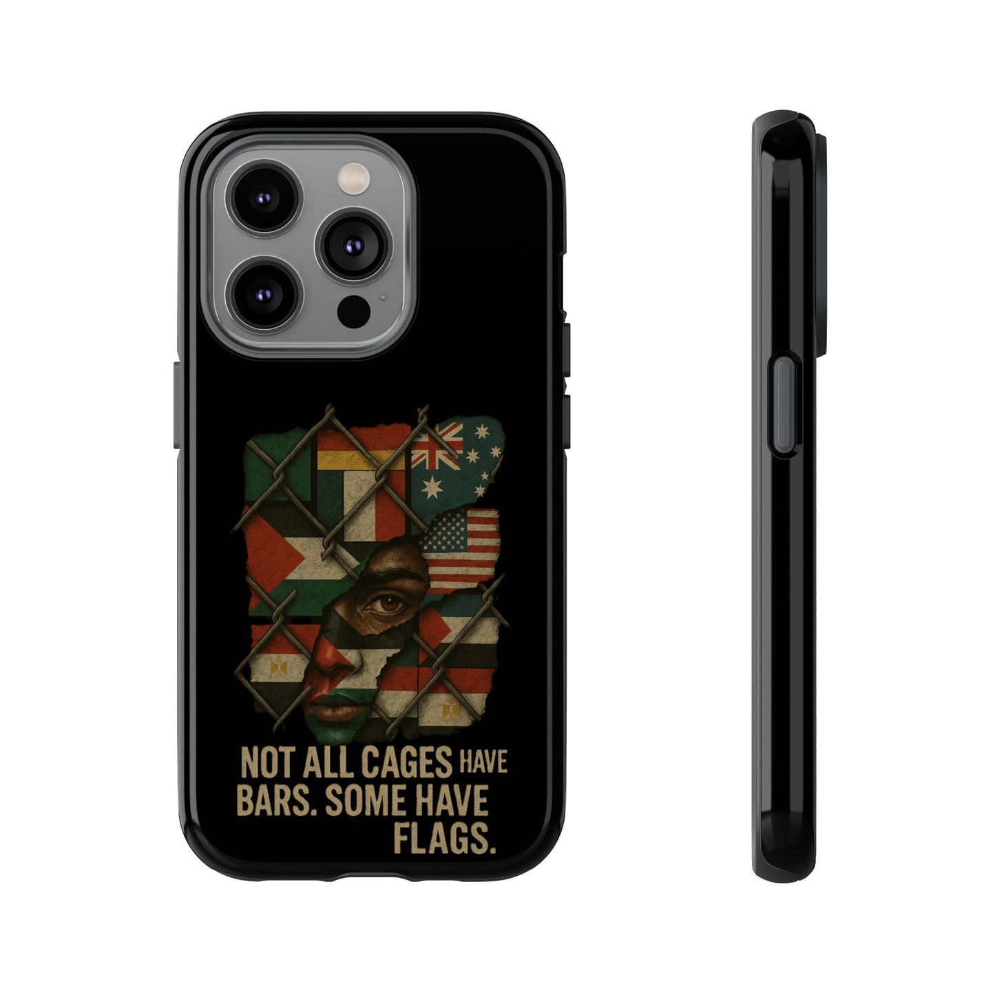 Not All Cages Have Flags Phone Case