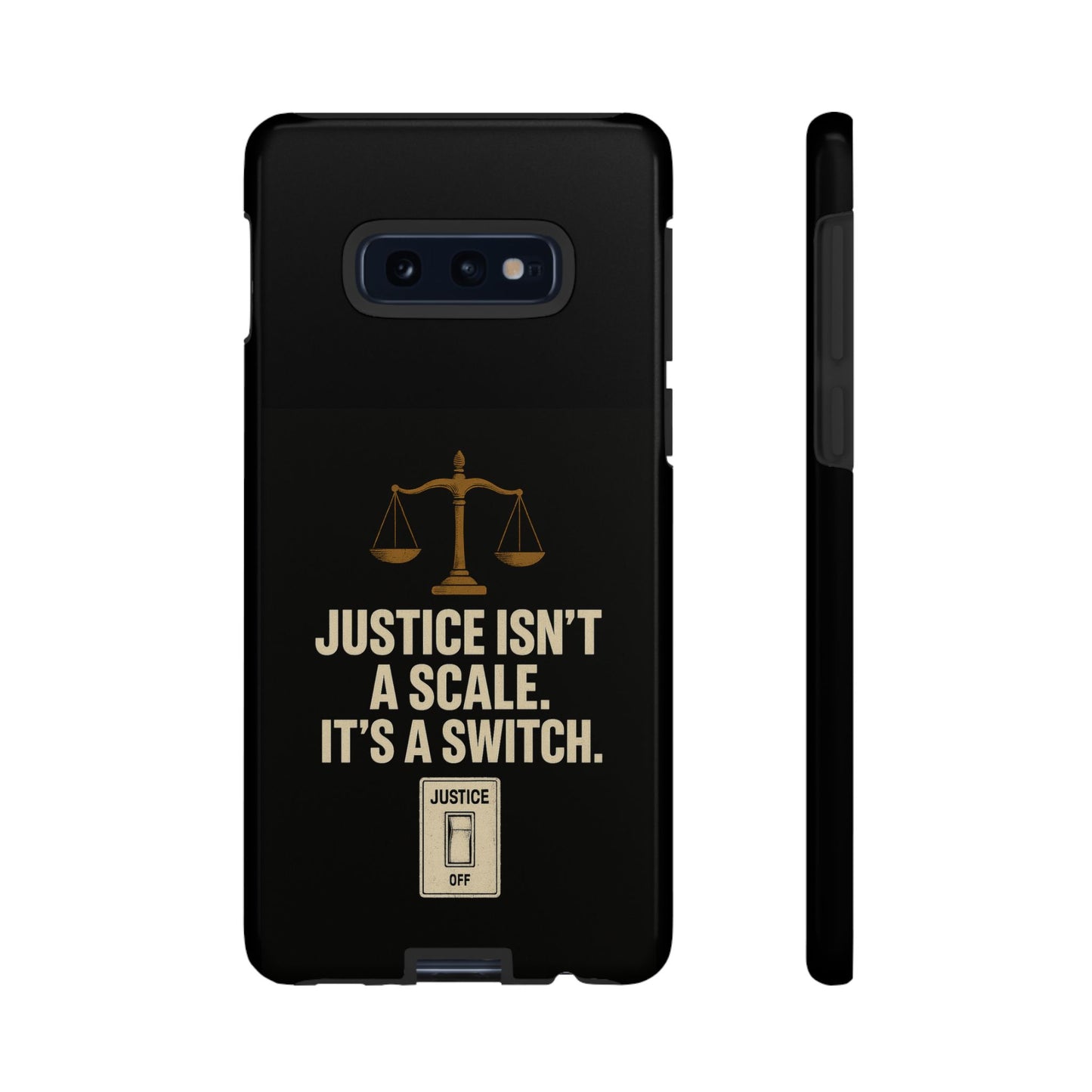 Justice Isn’t a Scale, It’s a Switch – Activist Statement Case