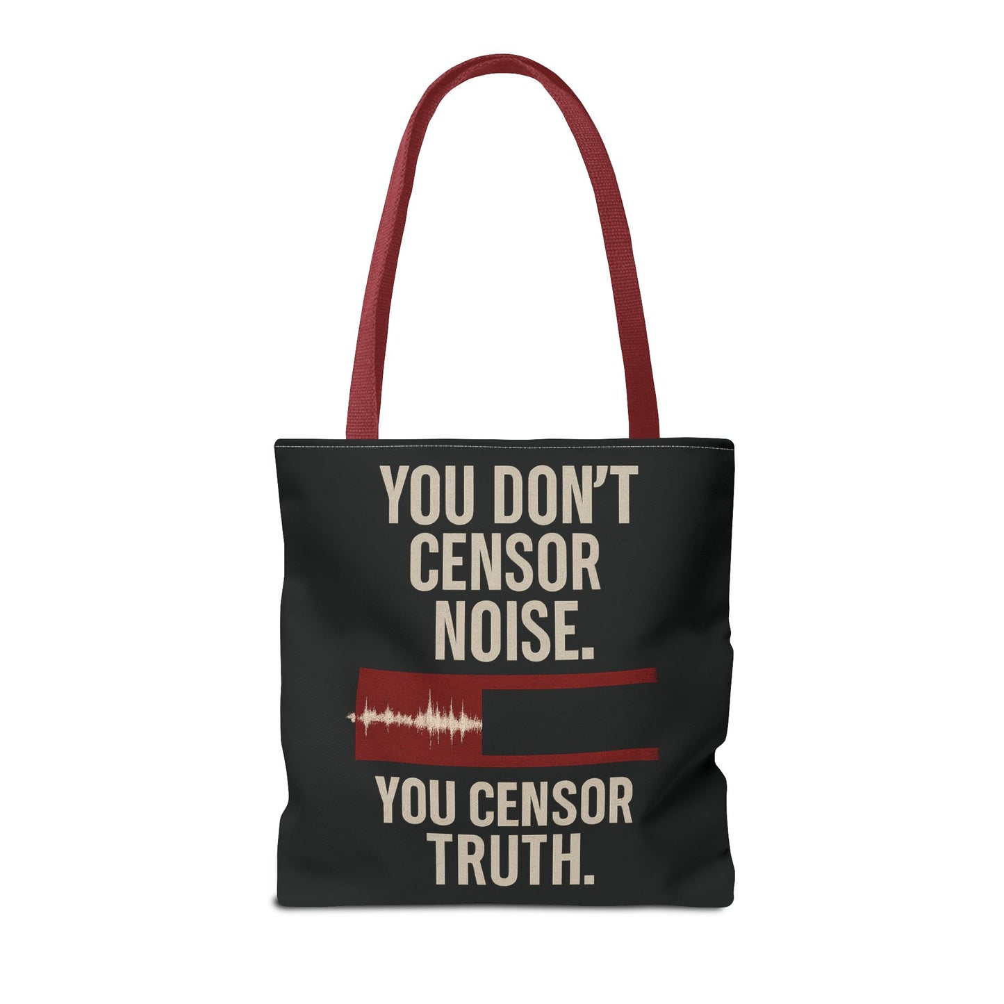 Censor Truth – Black Edition  Tote Bag