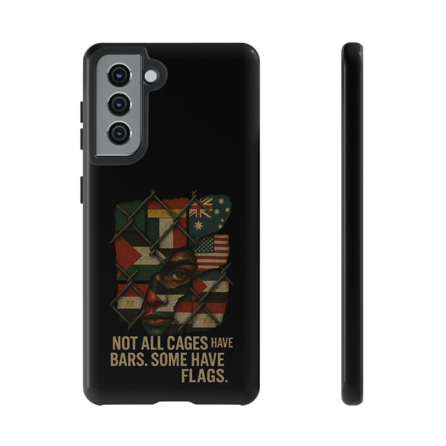 Not All Cages Have Flags Phone Case