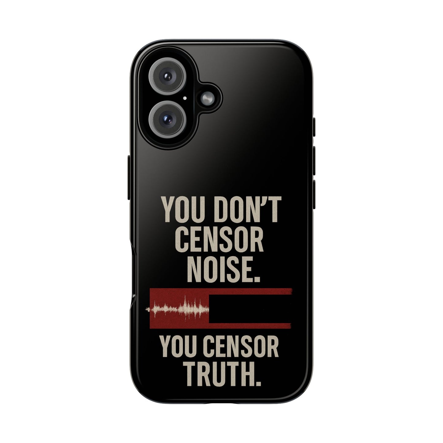 Censor Truth – Black Edition Phone Case