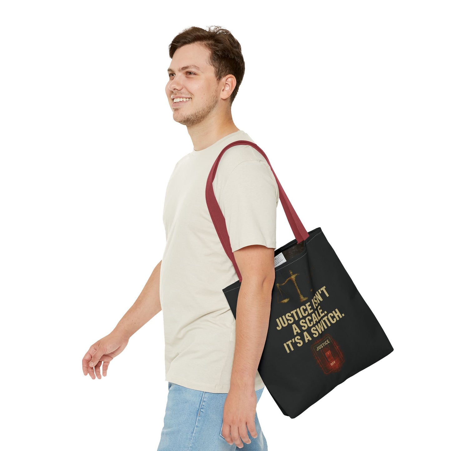 Justice Isn’t a Scale, It’s a Switch – Activist Tote