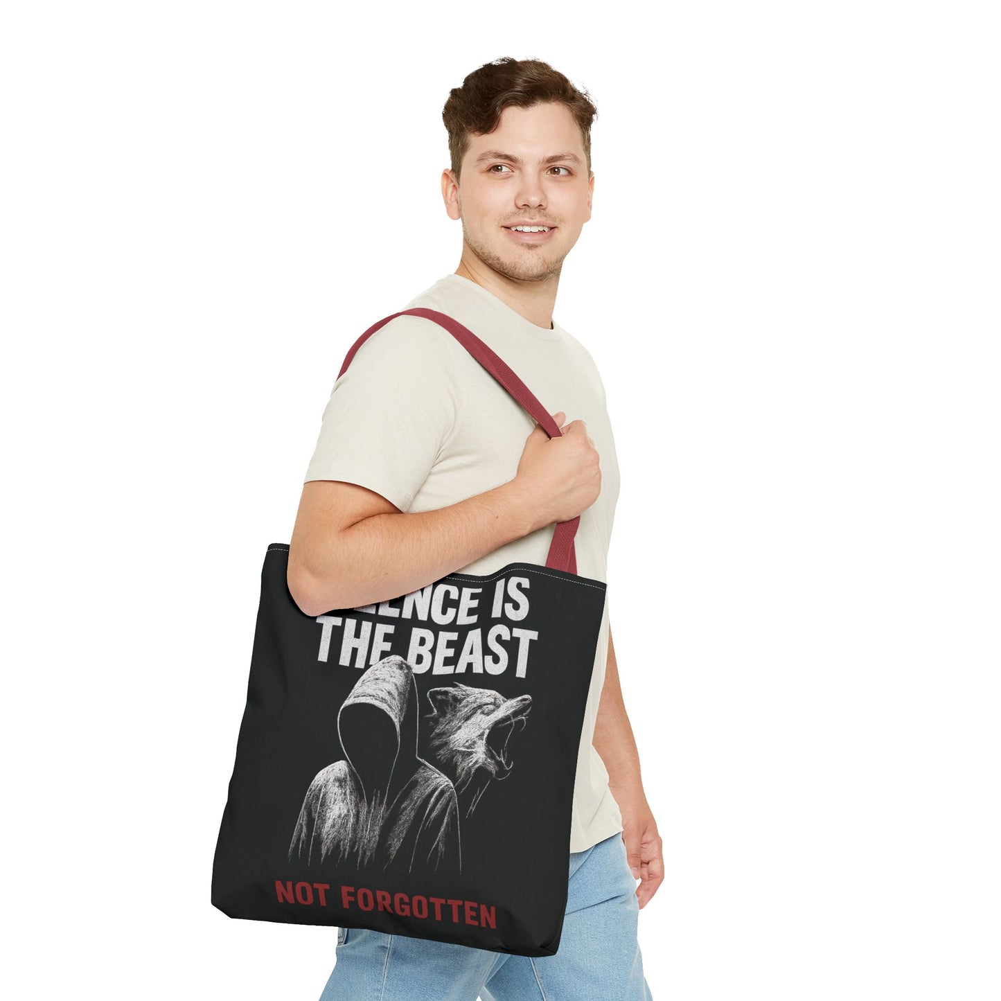 Silence is the Beast – Not Forgotten Tote