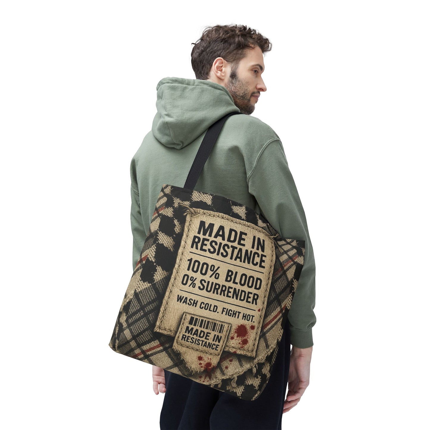 Made in Resistance – Blood & Truth Series Tote Bag