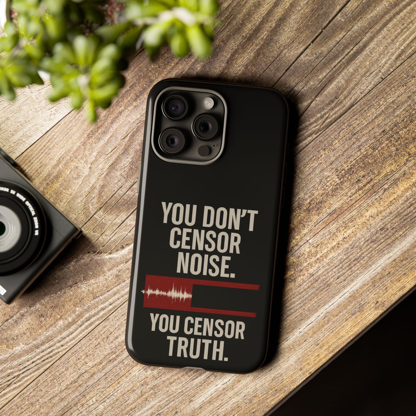 Censor Truth – Black Edition Phone Case