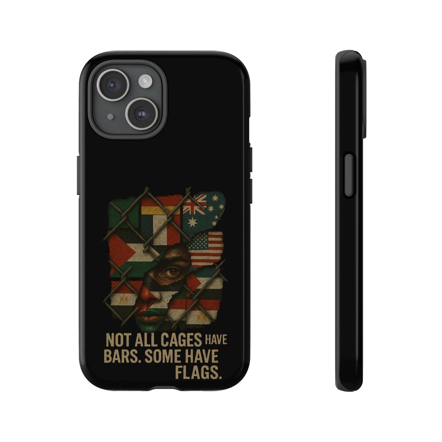 Not All Cages Have Flags Phone Case