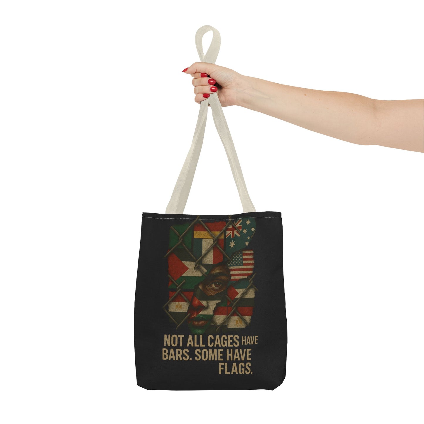 Not All Cages Have Flags – Tote Bag