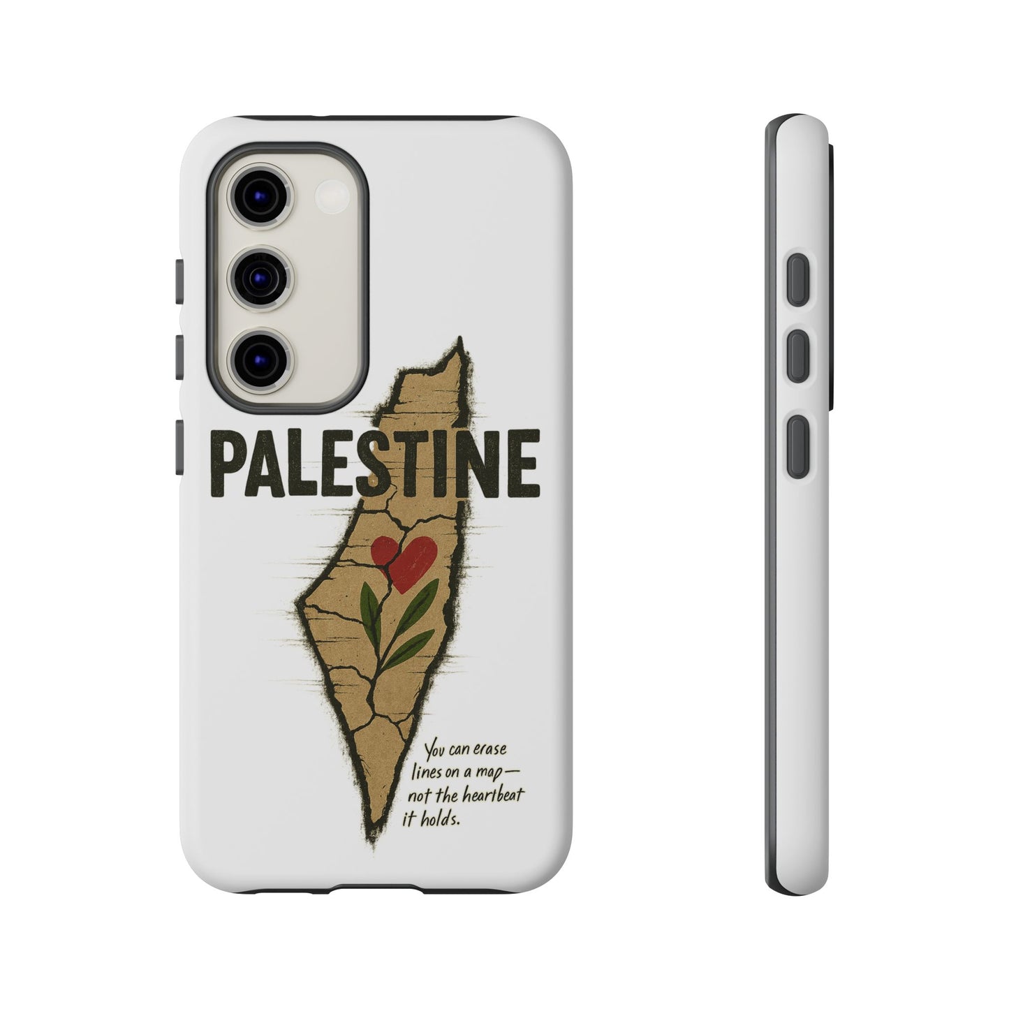 Palestine Heart – Roots & Blood Edition Phone Case