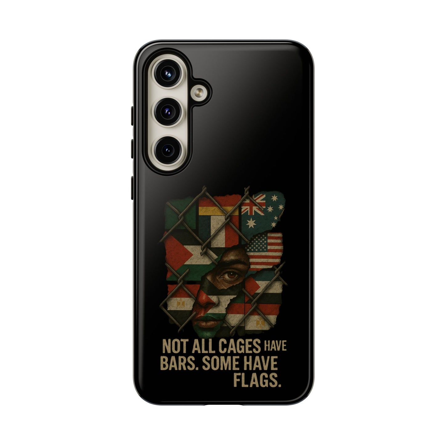 Not All Cages Have Flags Phone Case