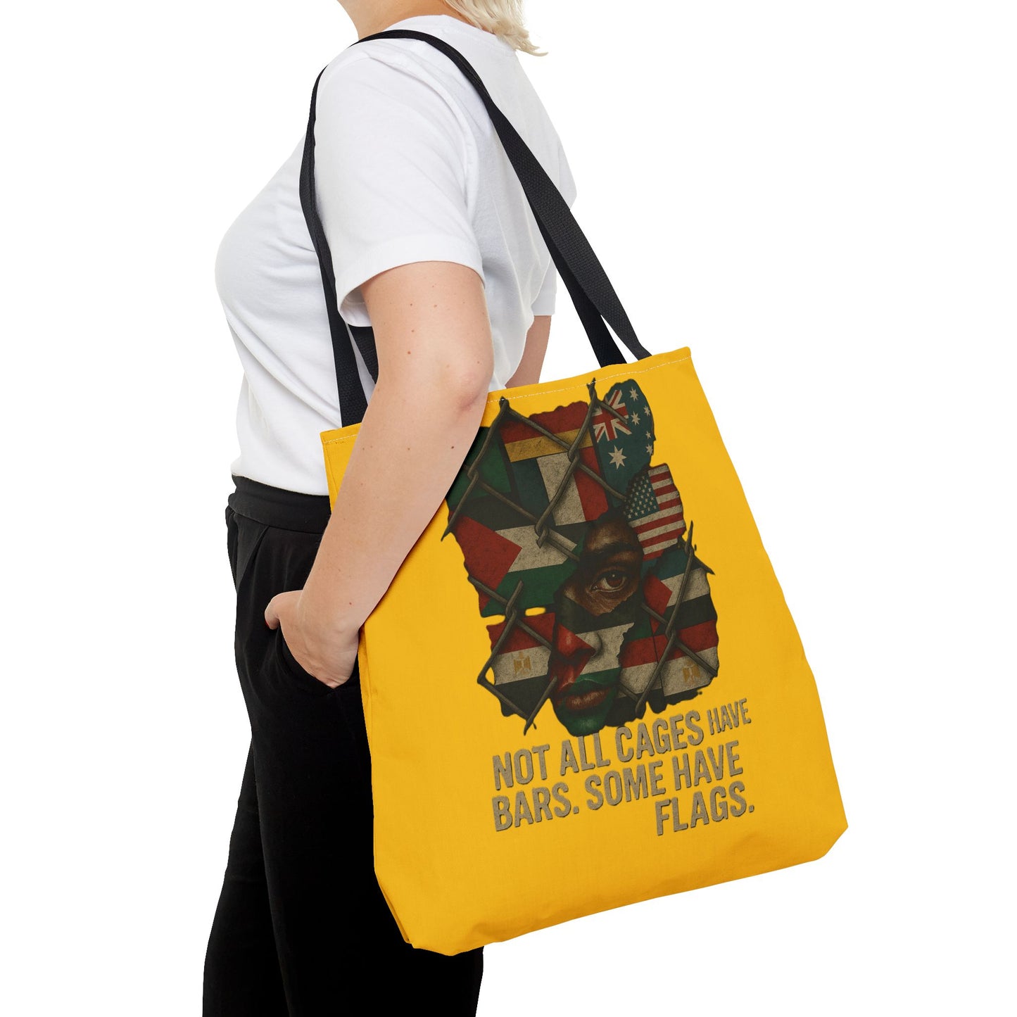 Not All Cages Have Flags – Tote Bag
