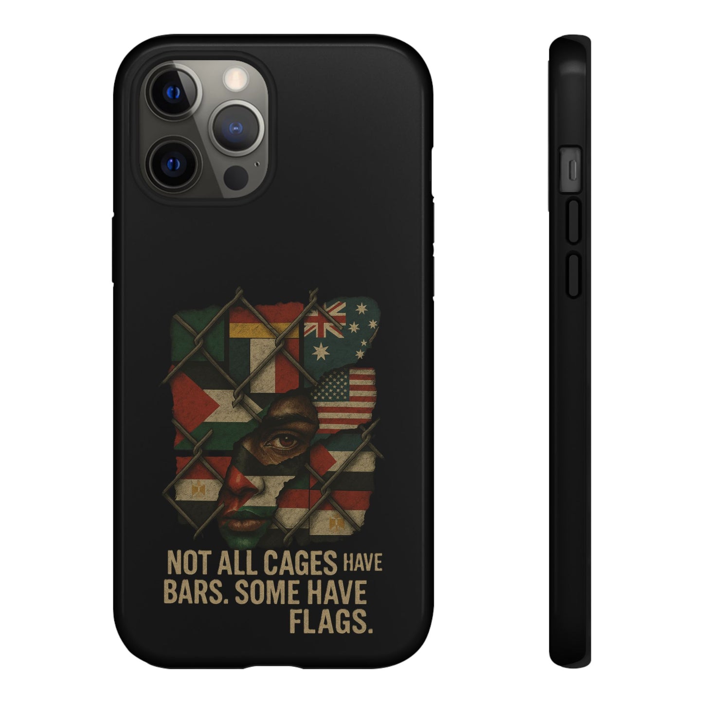 Not All Cages Have Flags Phone Case