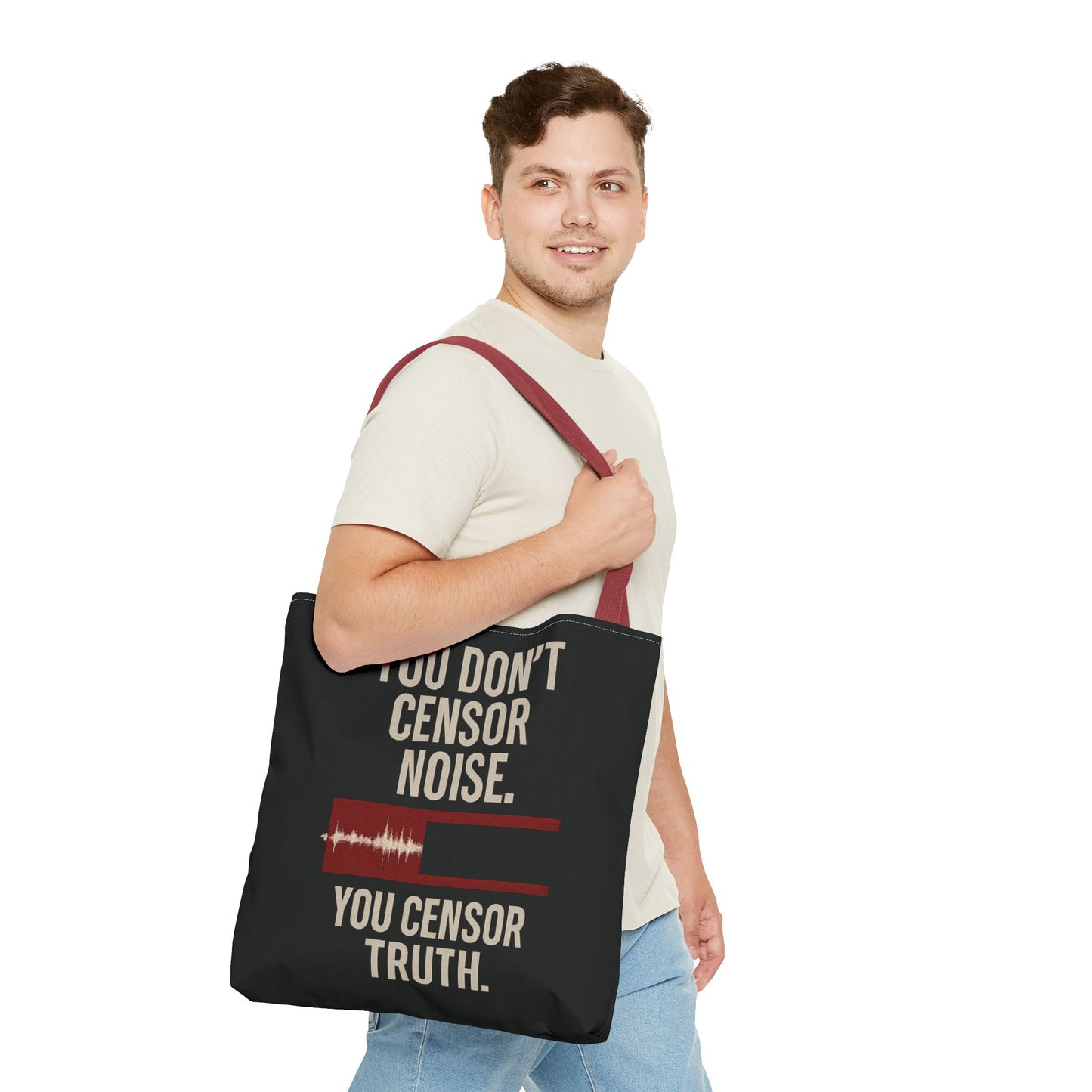 Censor Truth – Black Edition  Tote Bag
