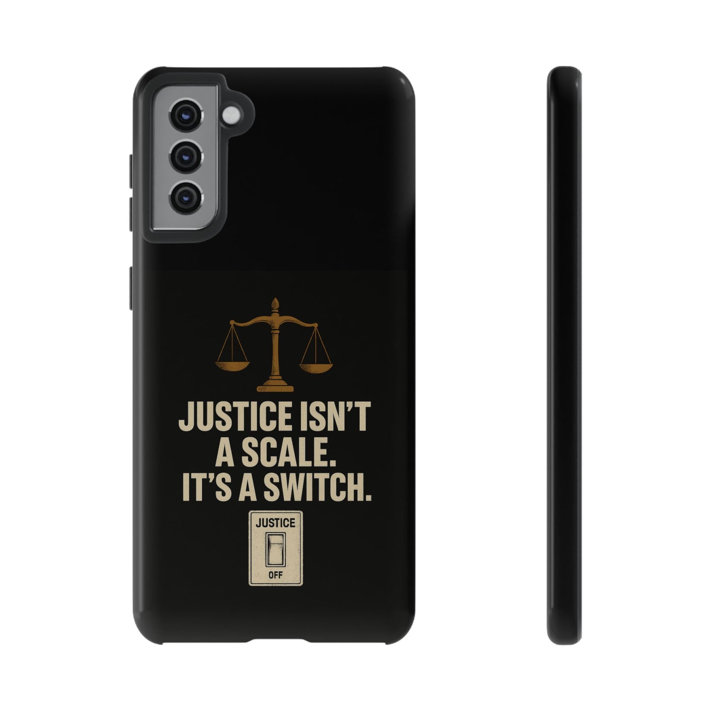 Justice Isn’t a Scale, It’s a Switch – Activist Statement Case