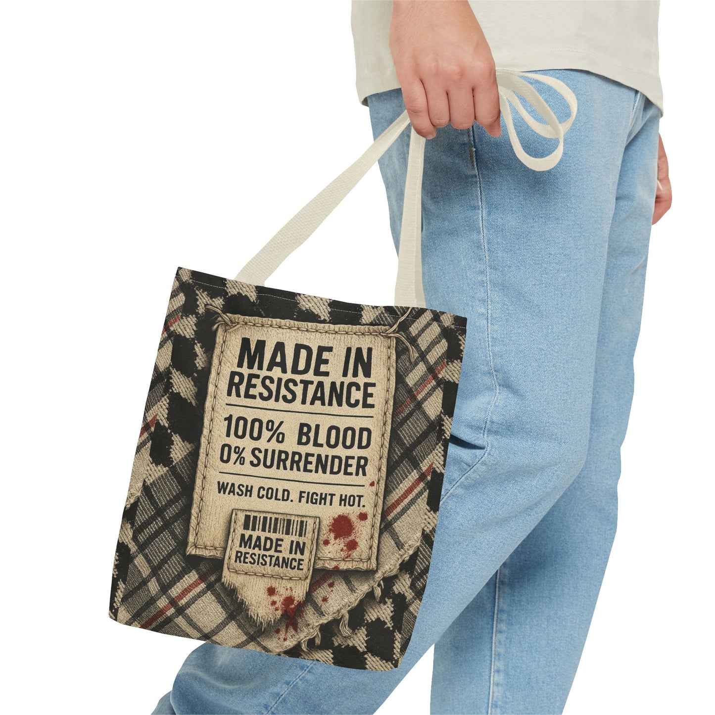 Made in Resistance – Blood & Truth Series Tote Bag