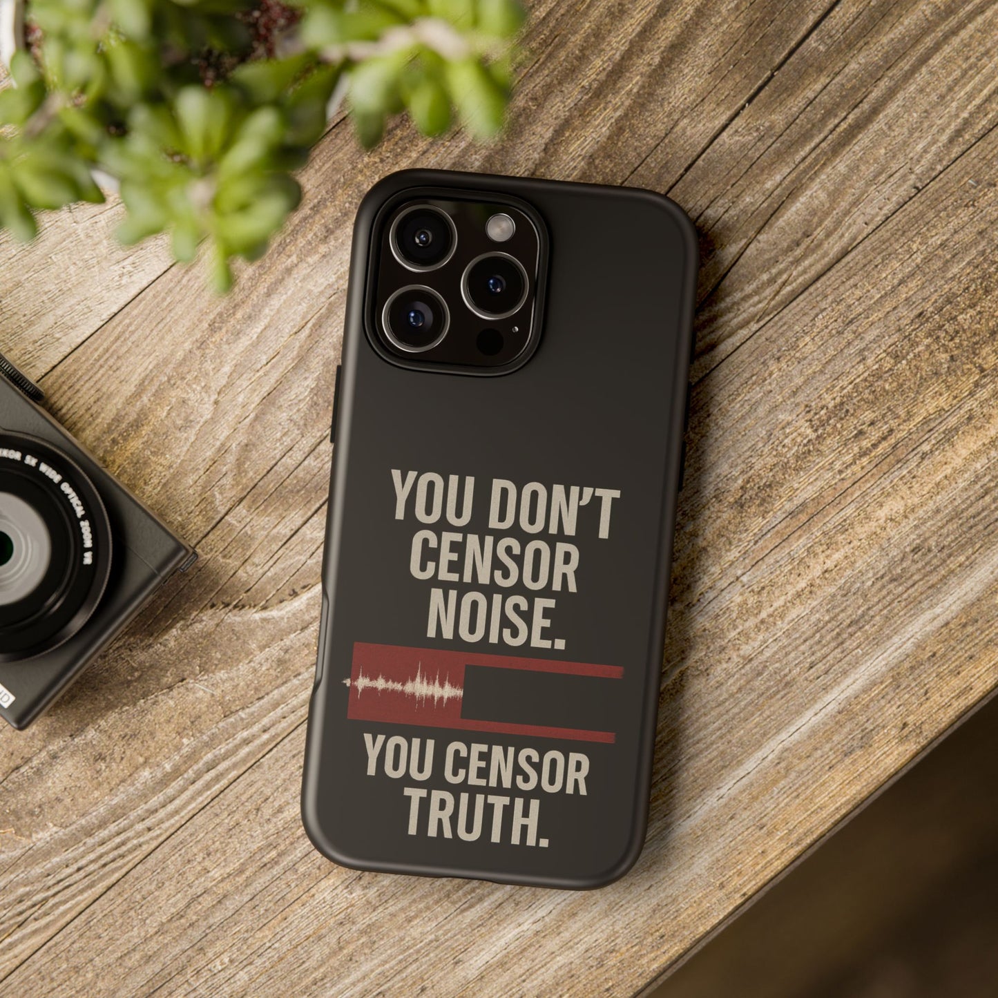Censor Truth – Black Edition Phone Case