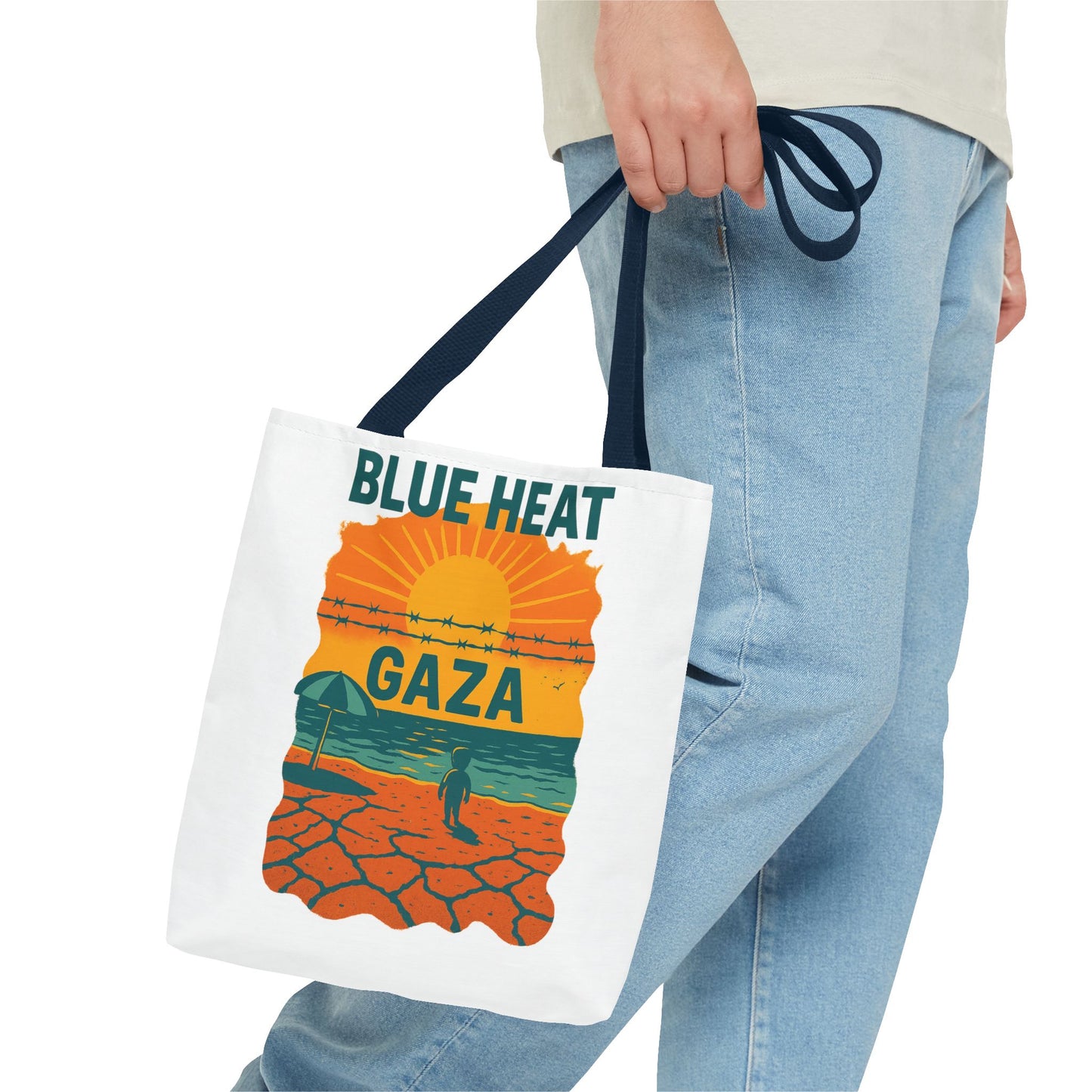 Blue Heat – Gaza Tote
