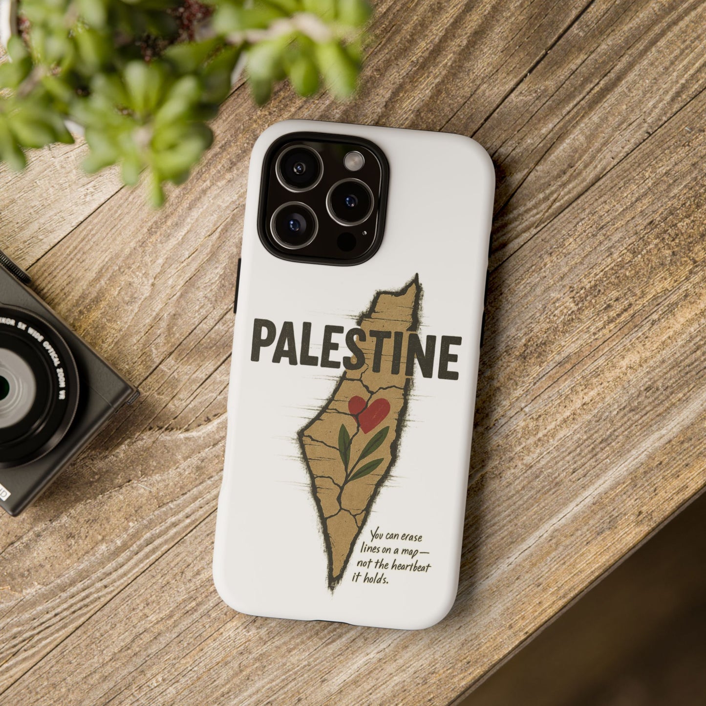 Palestine Heart – Roots & Blood Edition Phone Case