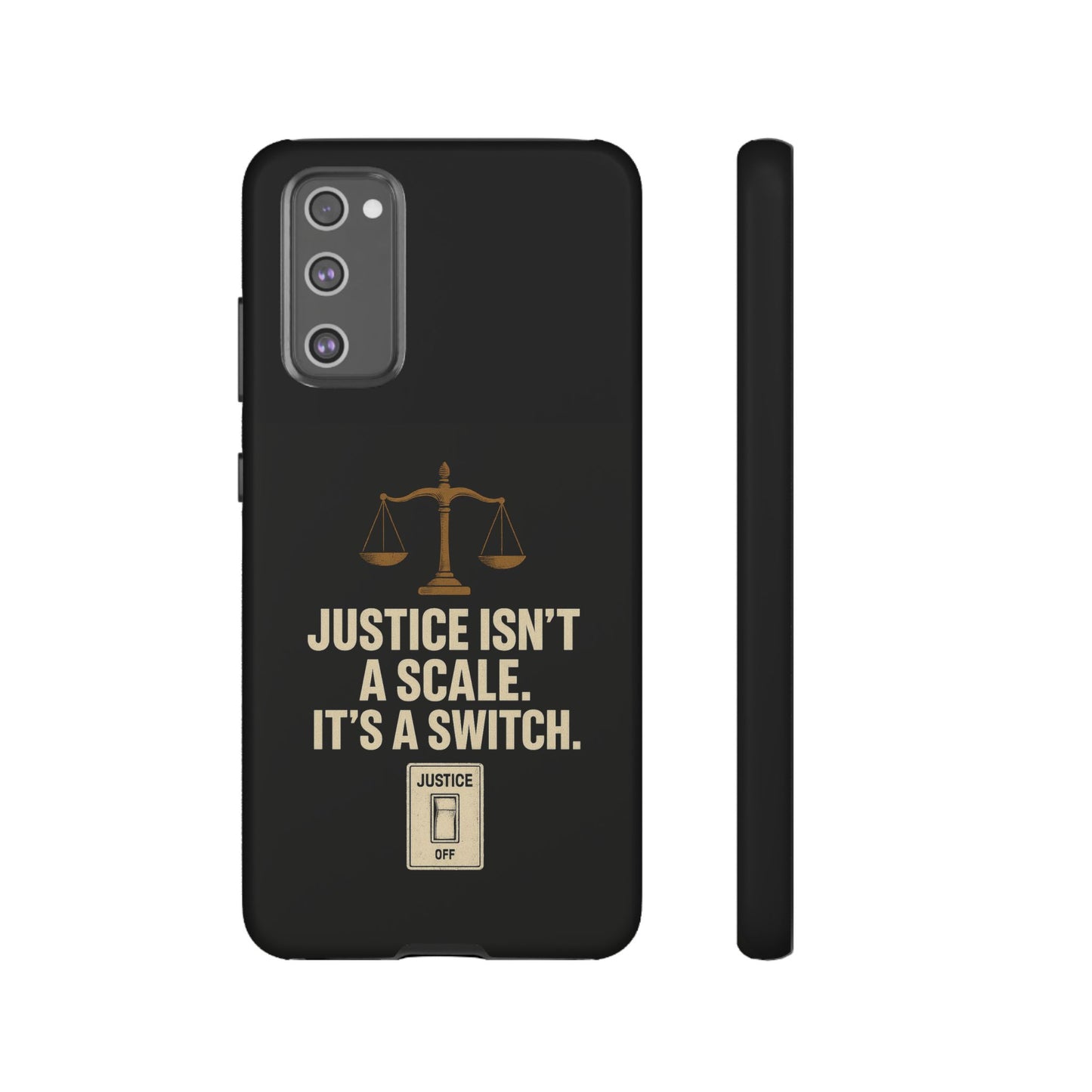 Justice Isn’t a Scale, It’s a Switch – Activist Statement Case