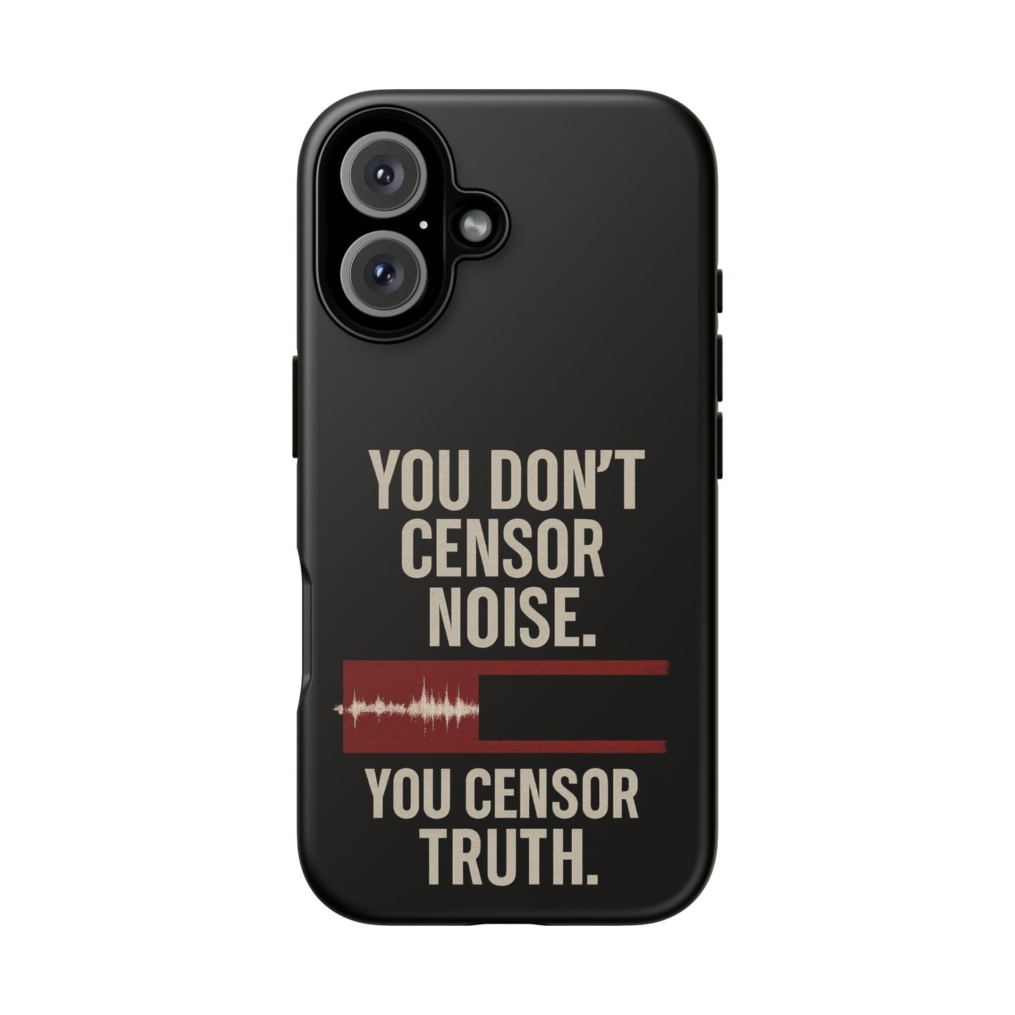 Censor Truth – Black Edition Phone Case