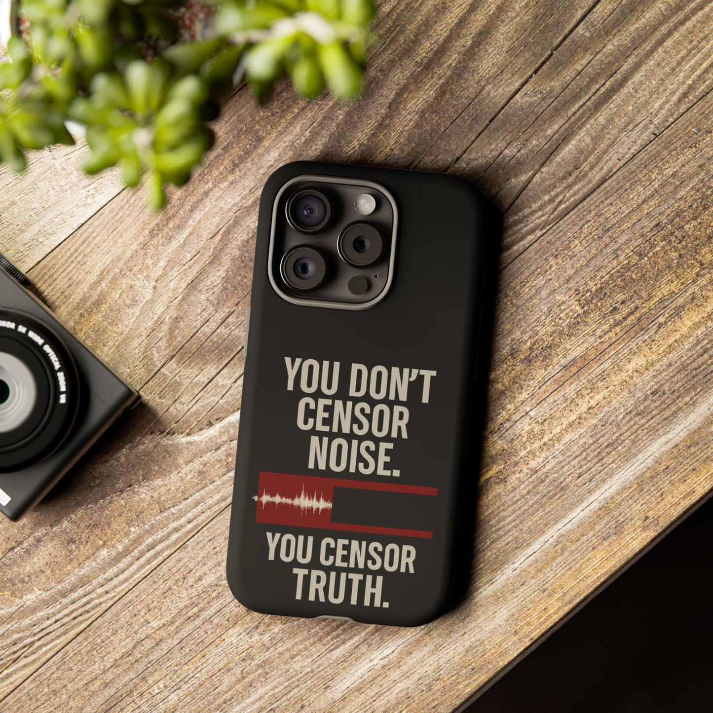 Censor Truth – Black Edition Phone Case
