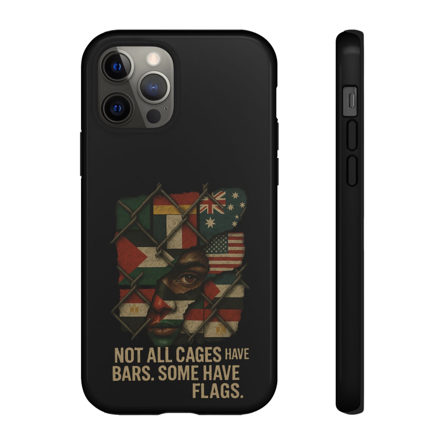 Not All Cages Have Flags Phone Case