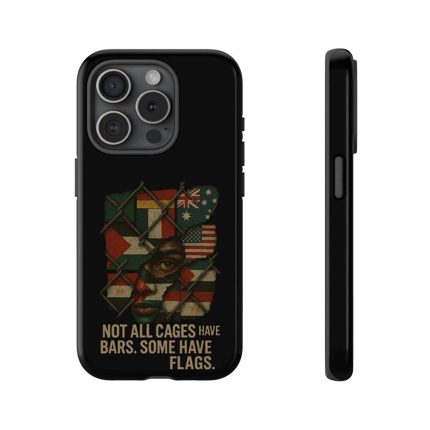 Not All Cages Have Flags Phone Case