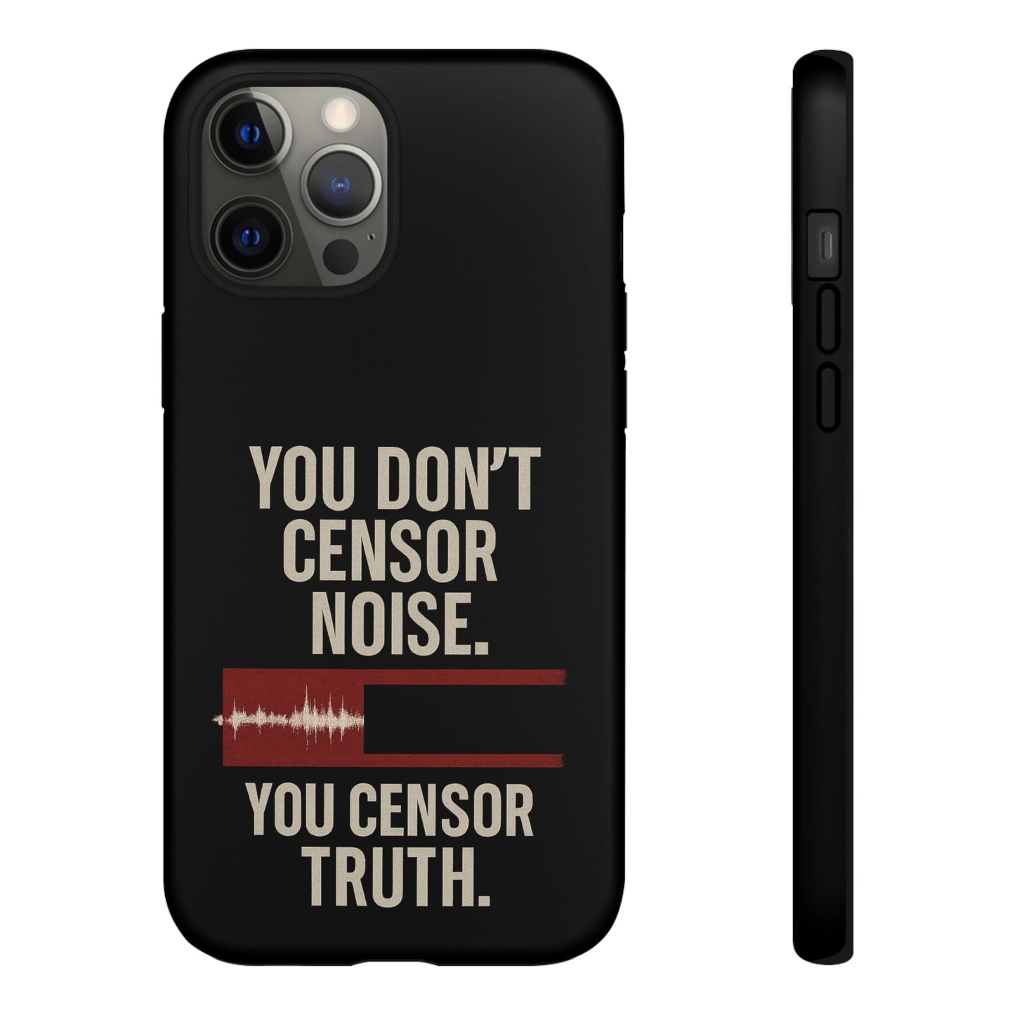 Censor Truth – Black Edition Phone Case