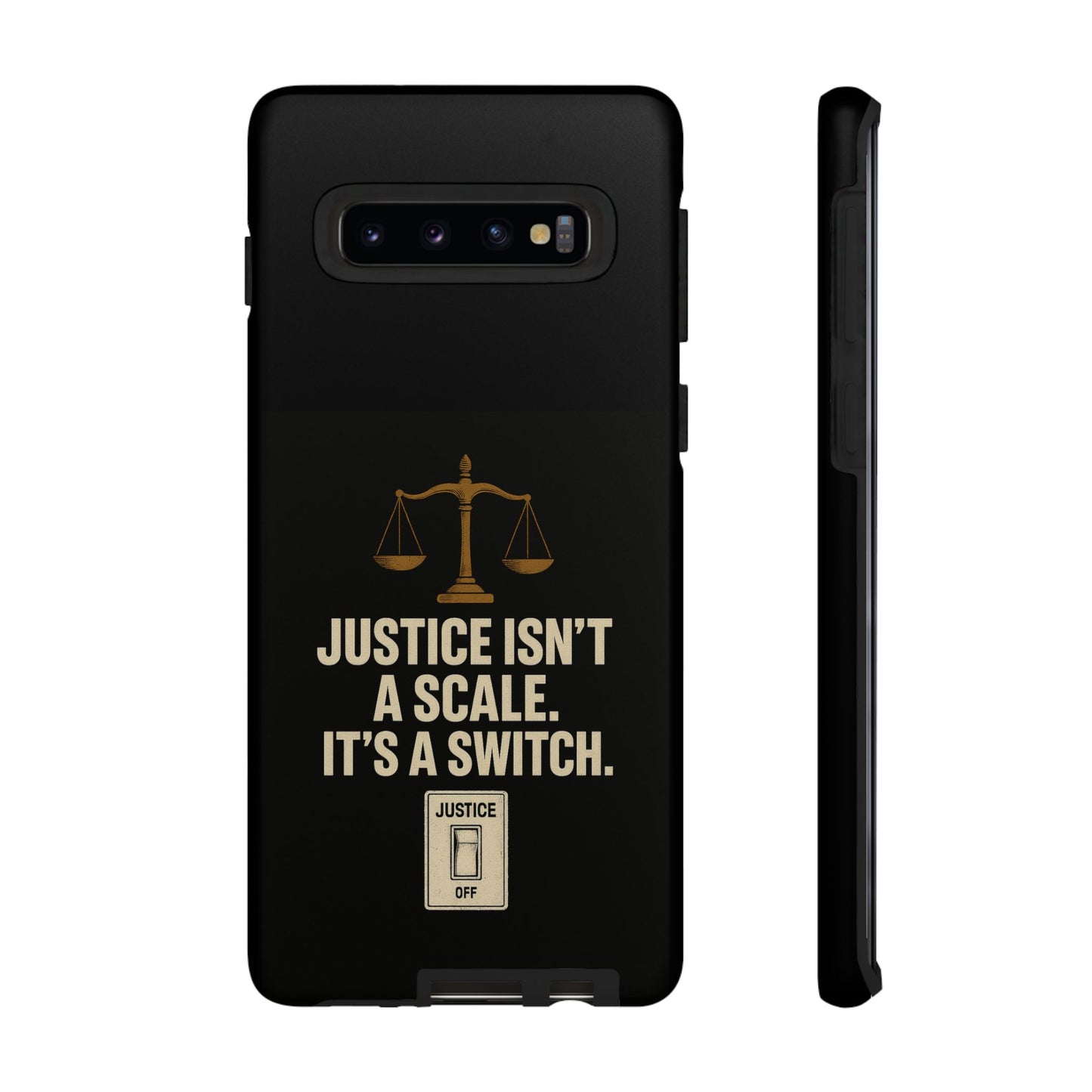 Justice Isn’t a Scale, It’s a Switch – Activist Statement Case