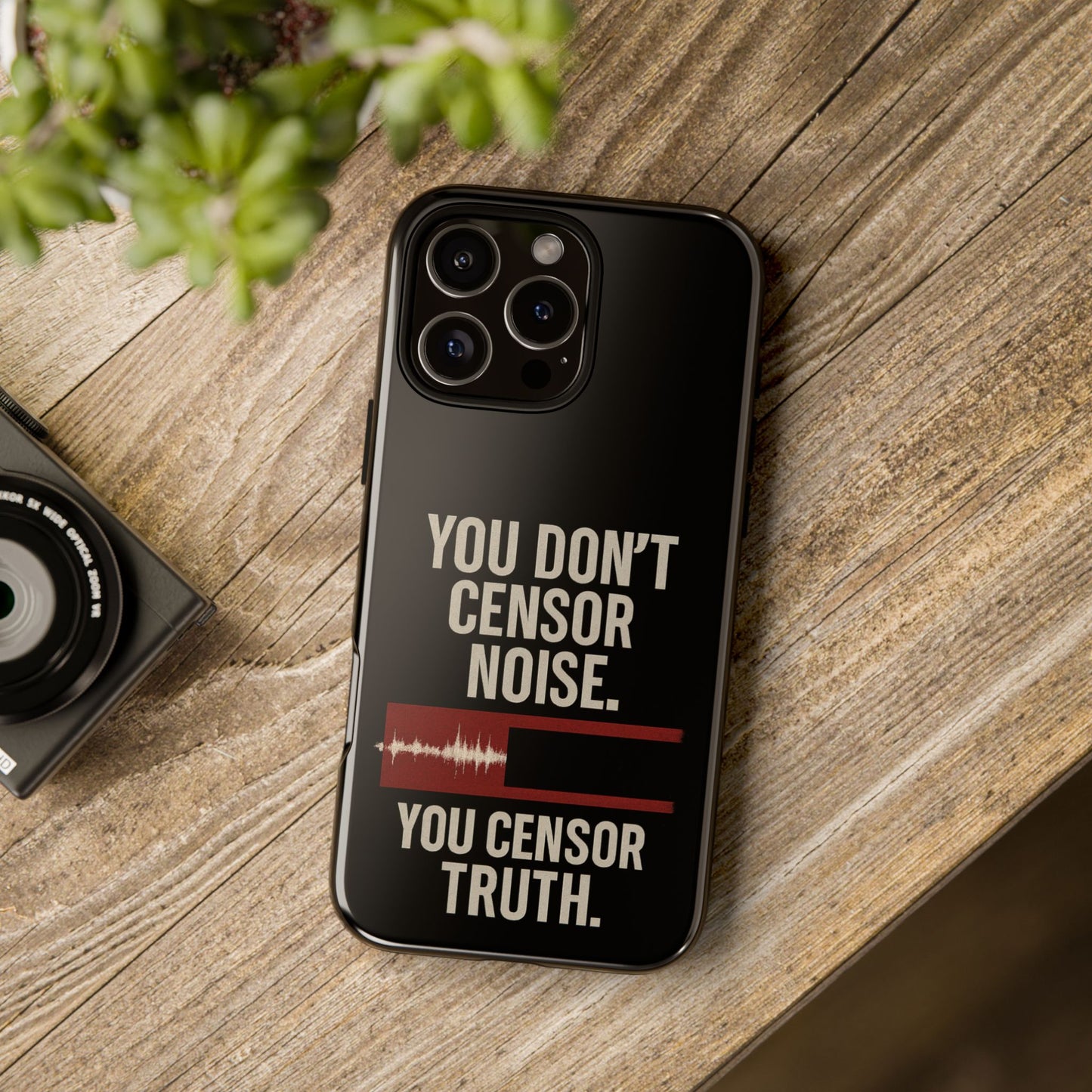 Censor Truth – Black Edition Phone Case