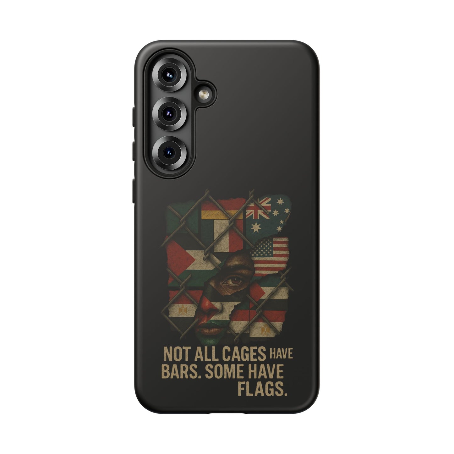 Not All Cages Have Flags Phone Case