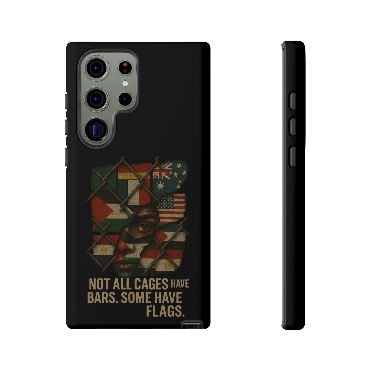 Not All Cages Have Flags Phone Case