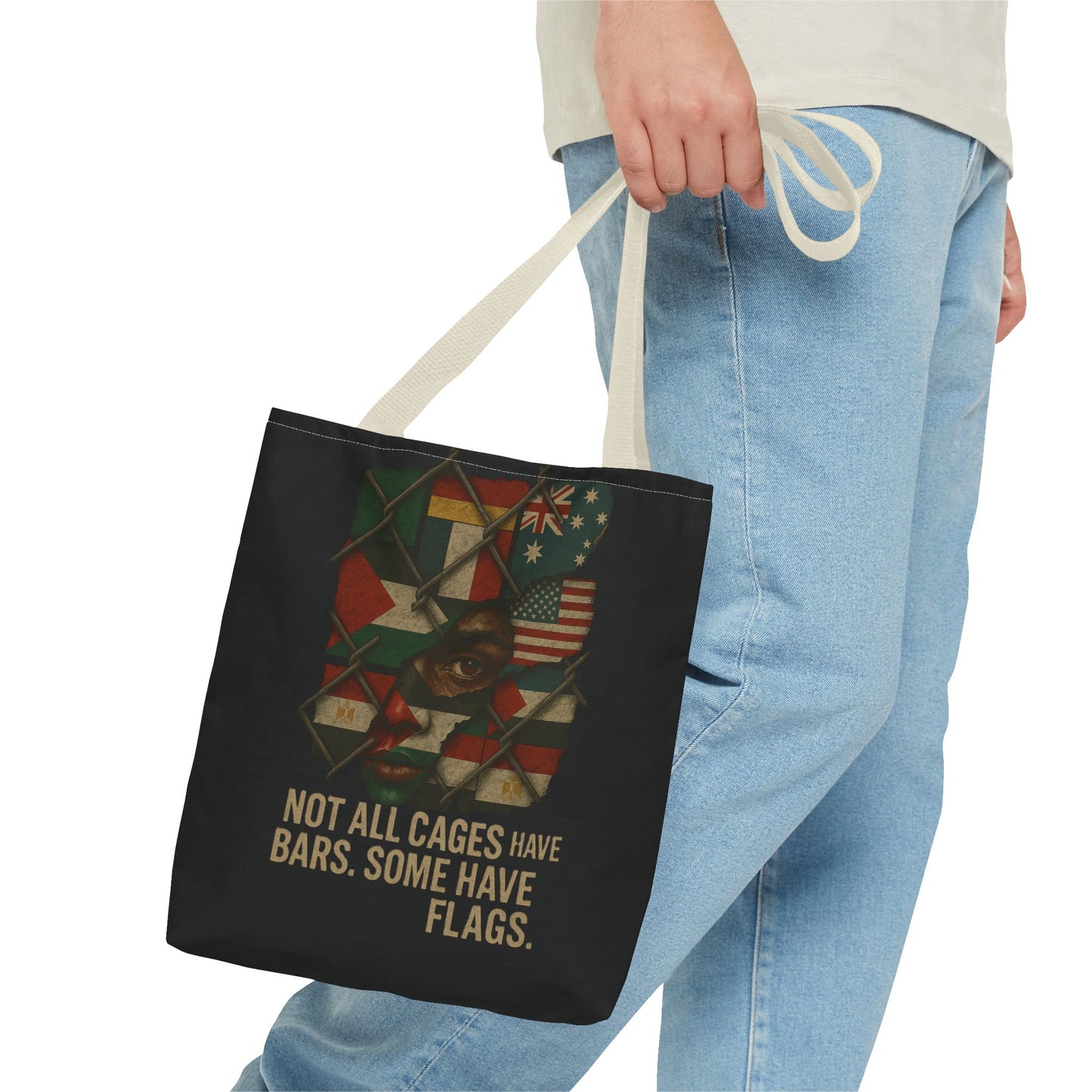 Not All Cages Have Flags – Tote Bag
