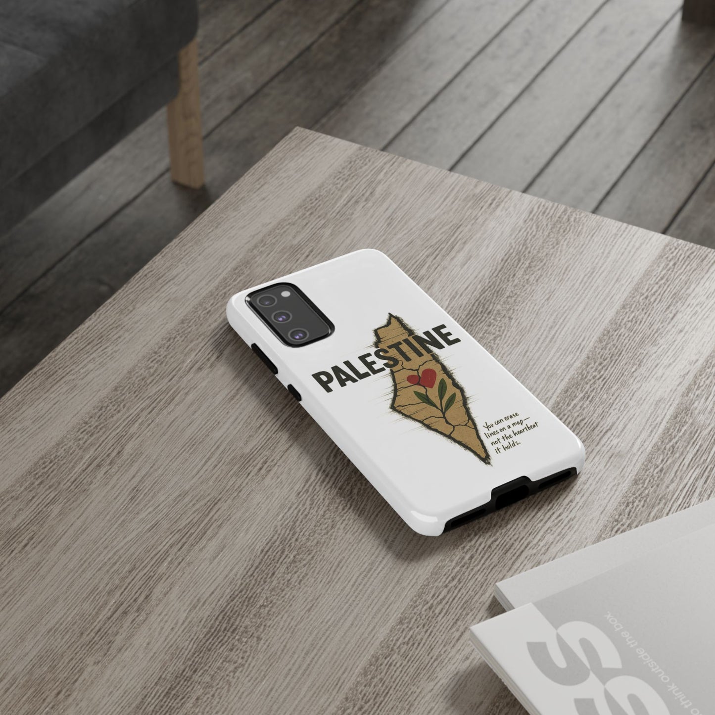 Palestine Heart – Roots & Blood Edition Phone Case
