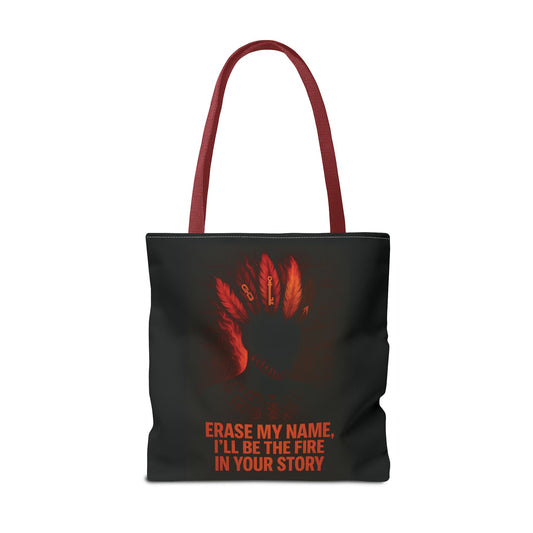 Fire in Your Story – Statement Tote