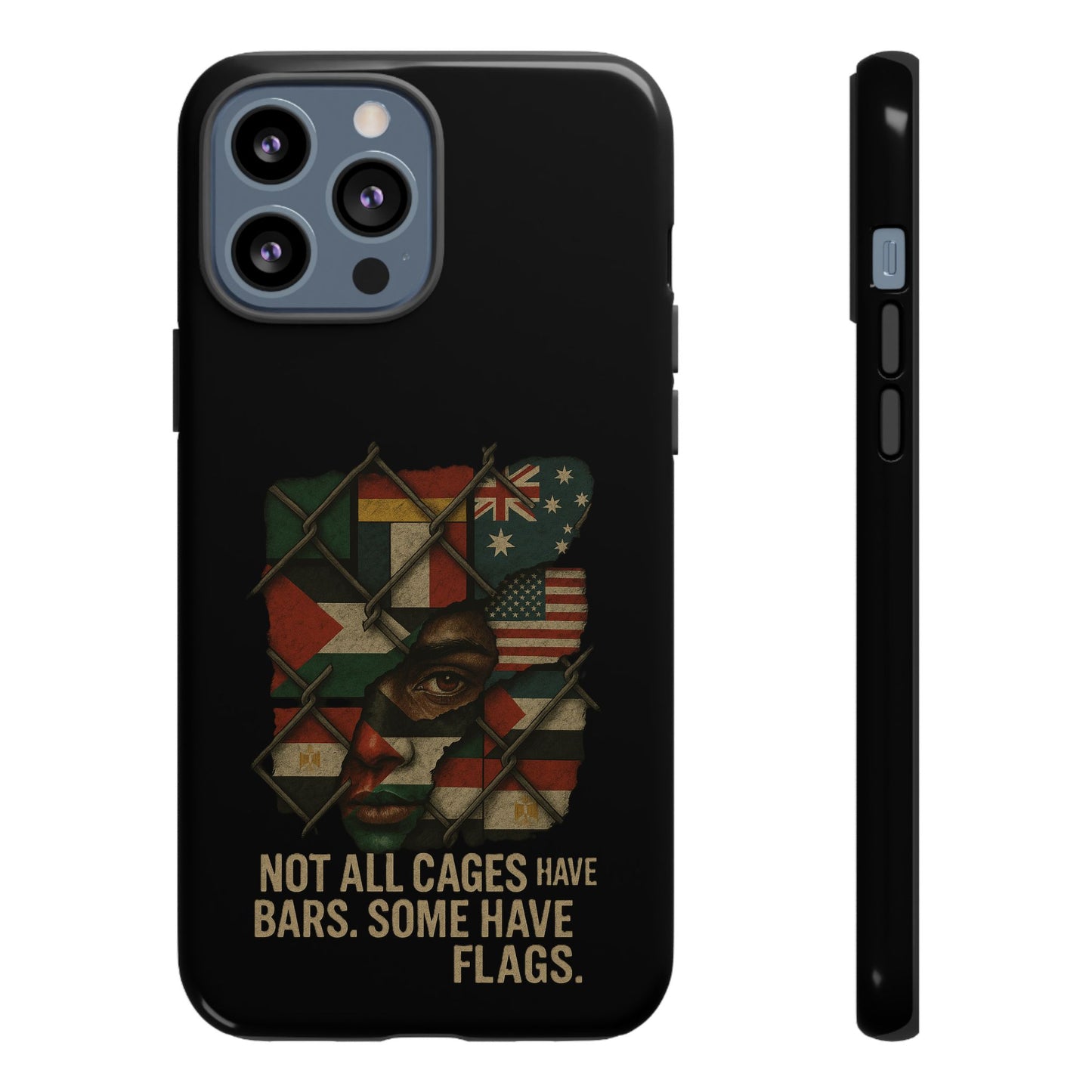 Not All Cages Have Flags Phone Case