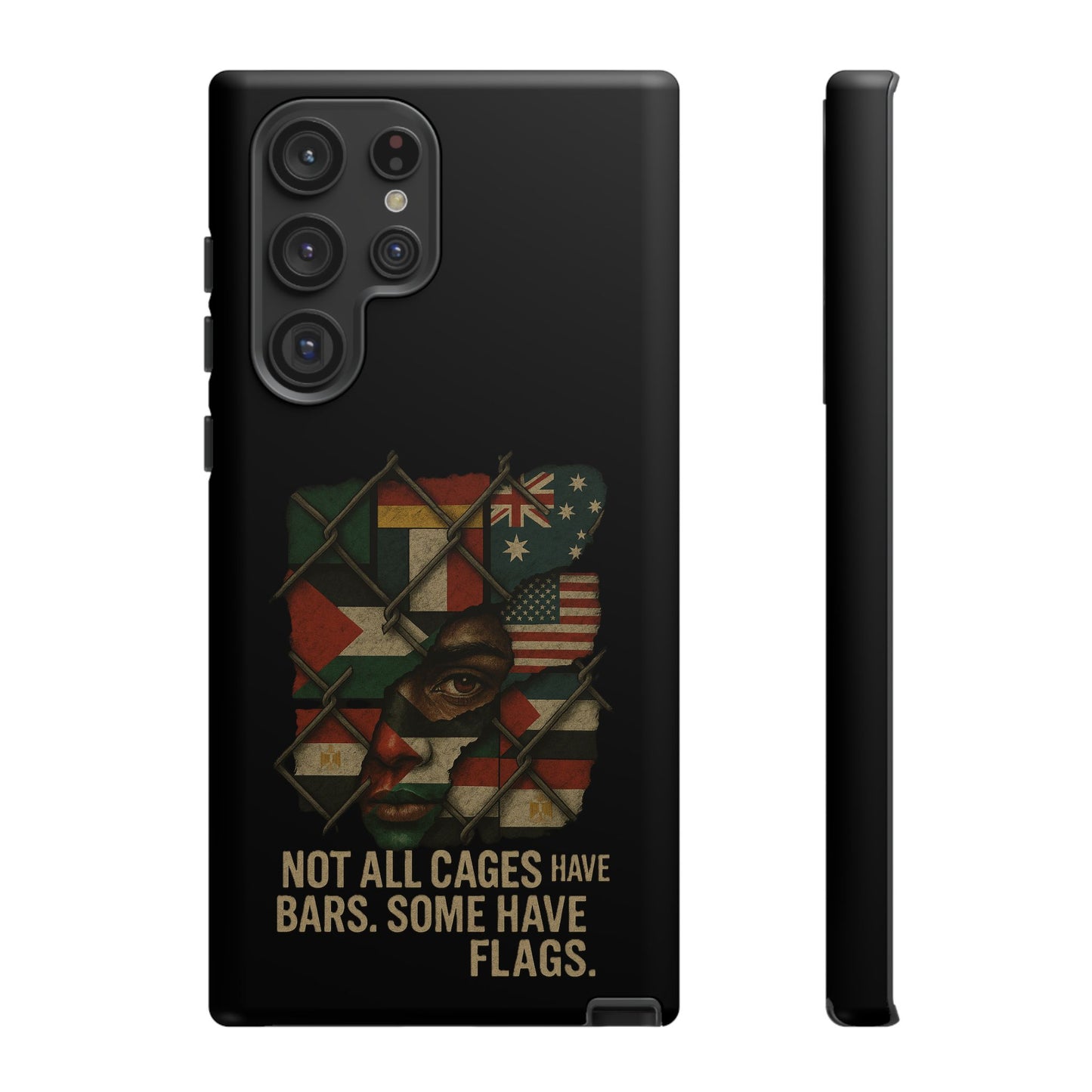 Not All Cages Have Flags Phone Case